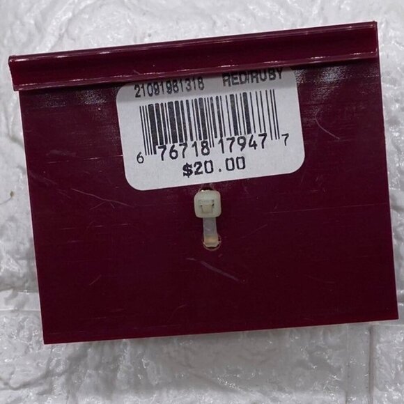 Lydell NYC Ruby Red Faceted Gold Tone Statement Ring Fashion Jewelry Women Sz 8 - Picture 5 of 6